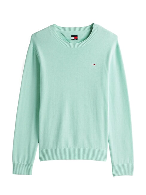 TH JEANS Maglione a girocollo in cotone spring mint - Maglie Uomo