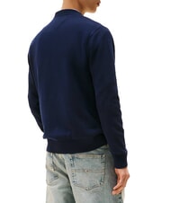 TOMMY HILFIGER TH JEANS Maglione a girocollo in cotone dark night navy - Maglie Uomo - 2