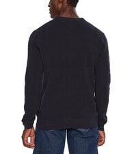 TOMMY HILFIGER TH Maglione girocollo a nido d'ape desert sky - Maglie Uomo - 2