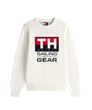 TOMMY HILFIGER TH SAILING Maglione a girocollo ivory - Maglie Uomo - 3