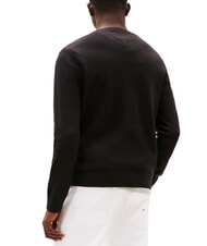 TOMMY HILFIGER TH JEANS Maglione a girocollo in cotone black - Maglie Uomo - 2