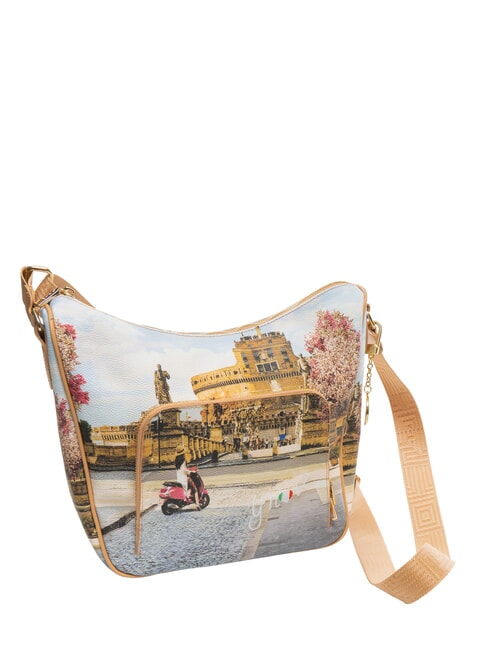 YESBAG Borsa a spalla con tasca ROMAN HOLIDAY - Borse Donna