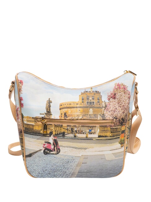 YESBAG Borsa a spalla con tasca ROMAN HOLIDAY - Borse Donna