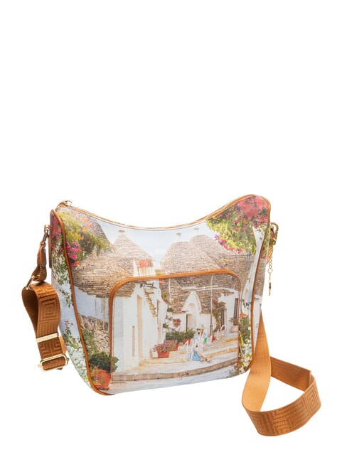 YESBAG Borsa a spalla con tasca puglia summer - Borse Donna