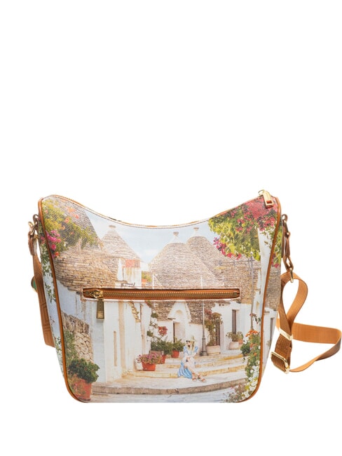 YESBAG Borsa a spalla con tasca puglia summer - Borse Donna
