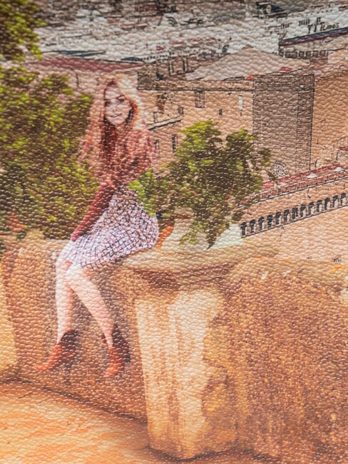 YESBAG Borsa a tracolla con flap lemon tree - Borse Donna