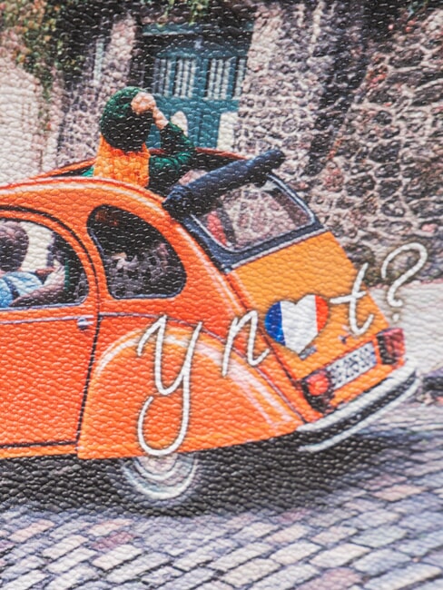 YESBAG Borsa a tracolla con flap cest la vie - Borse Donna