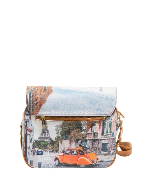 YESBAG Borsa a tracolla con flap cest la vie - Borse Donna