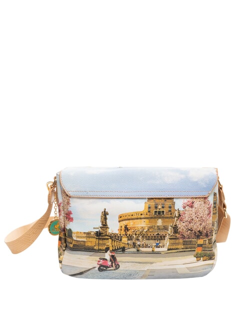 YESBAG Borsa a tracolla grande con flap ROMAN HOLIDAY - Borse Donna