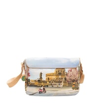 YNOT YESBAG Borsa a tracolla grande con flap ROMAN HOLIDAY - Borse Donna - 4