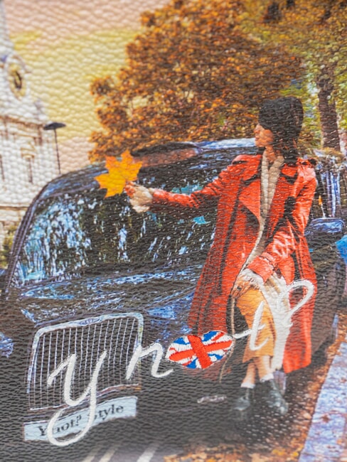 YESBAG Zainetto tondo a due scomparti london tourist - Borse Donna