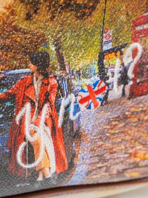 YESBAG Borsa reporter a tracolla london tourist - Borse Donna