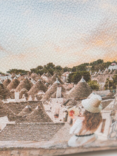 YESBAG Beauty case a bauletto romantic trulli - Beauty Case