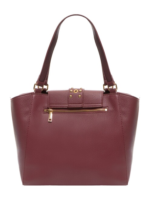 ROCKER Borsa shopping fibbia e borchiette wine - Borse Donna