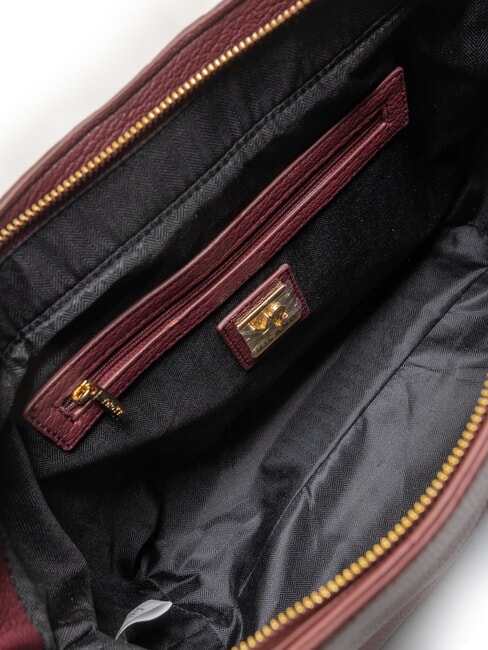 ROCKER Borsa shopping fibbia e borchiette wine - Borse Donna