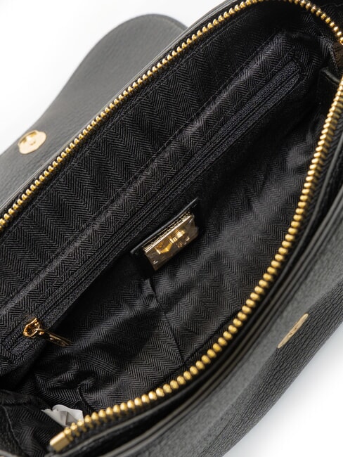 ROCKER Borsa a spalla con fibbia e borchie NERO - Borse Donna