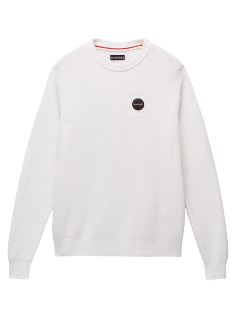 D-PRADO Maglione girocollo white whisper - Maglie Uomo