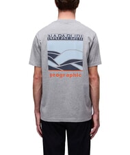 NAPAPIJRI S-SOVANA T-Shirt in cotone medium grey melange - T-shirt Uomo - 2
