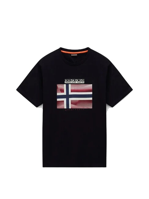 S-LARI T-Shirt in cotone black beauty - T-shirt Uomo