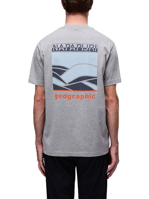 S-SOVANA T-Shirt in cotone medium grey melange - T-shirt Uomo