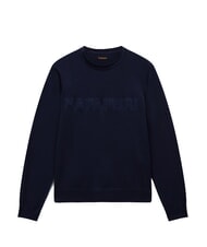 NAPAPIJRI D-AMBRA Maglione in cotone blu marine - Maglie Uomo - 3