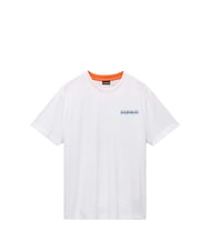 NAPAPIJRI S-SOVANA T-Shirt in cotone white heron - T-shirt Uomo - 4