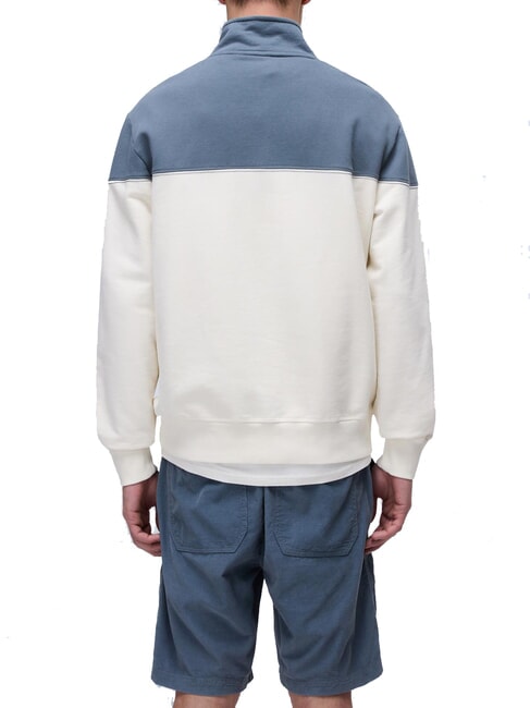 B-SATURNIA Felpa in cotone white whisper - Felpe Uomo