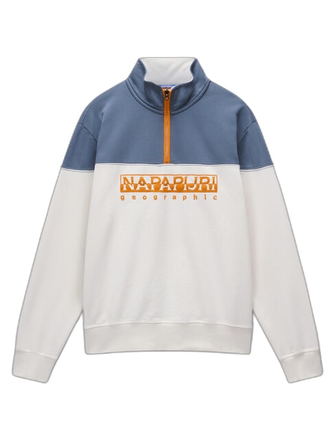 B-SATURNIA Felpa in cotone white whisper - Felpe Uomo