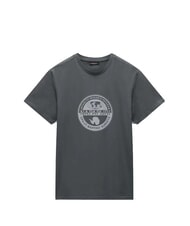 NAPAPIJRI S-BOLLO T-Shirt in cotone stormy weat - T-shirt Uomo - 3