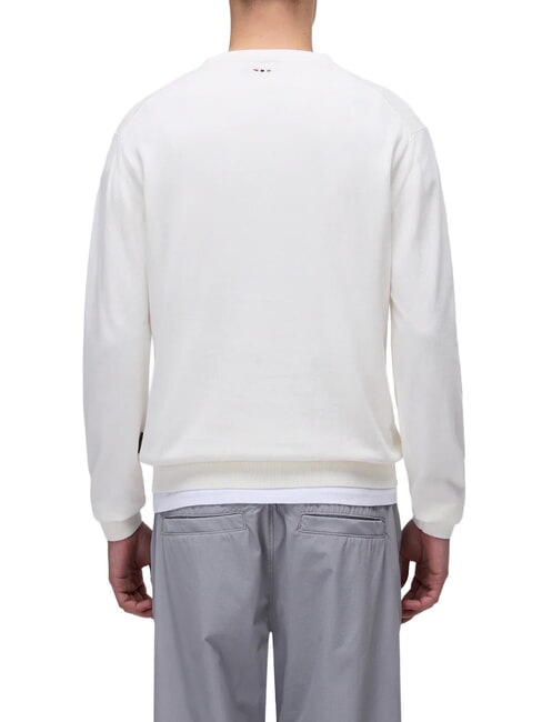 DECATUR Maglione in cotone white whisper - Maglie Uomo