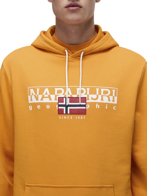 B-AYLMER Felpa con cappuccio splash lagoon - Felpe Uomo