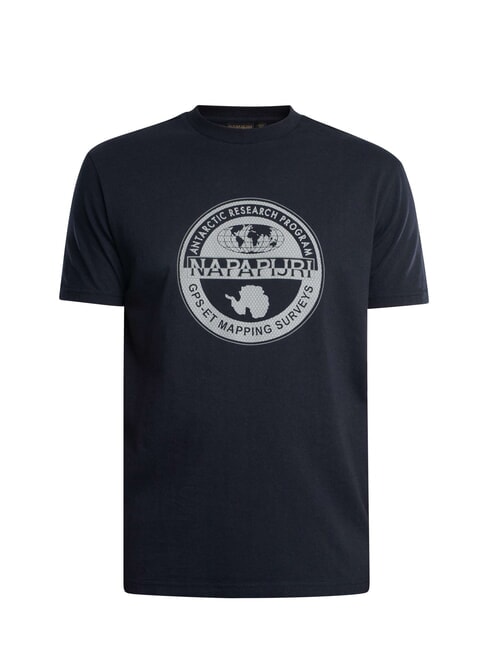 S-BOLLO T-Shirt in cotone blu marine - T-shirt Uomo