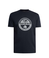 NAPAPIJRI S-BOLLO T-Shirt in cotone blu marine - T-shirt Uomo - 3