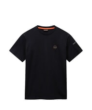 NAPAPIJRI S-BADGE T-Shirt in cotone black 041 - T-shirt Uomo - 3