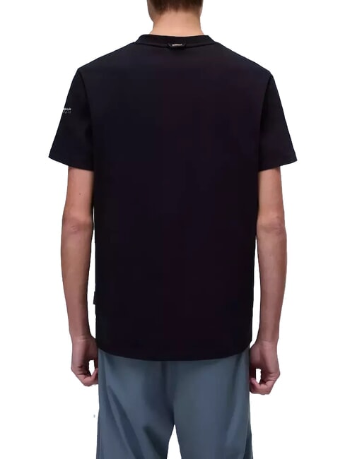 S-BADGE T-Shirt in cotone black 041 - T-shirt Uomo