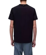 NAPAPIJRI S-BADGE T-Shirt in cotone black 041 - T-shirt Uomo - 2