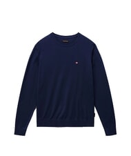 NAPAPIJRI DECATUR Maglione in cotone blu marine - Maglie Uomo - 3