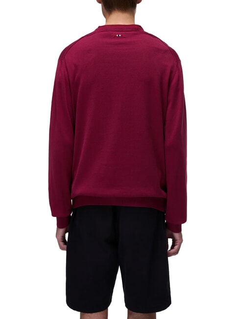 DECATUR Maglione in cotone tibetan red - Maglie Uomo