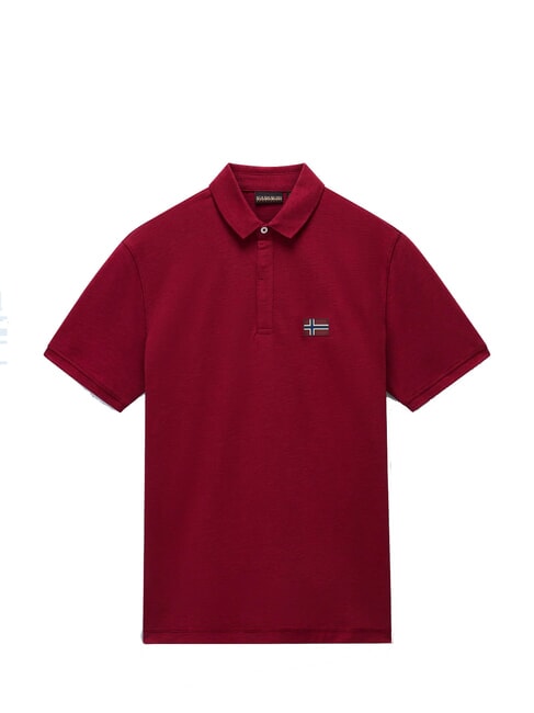 EBEA Polo a maniche corte tibetan red - Polo Uomo