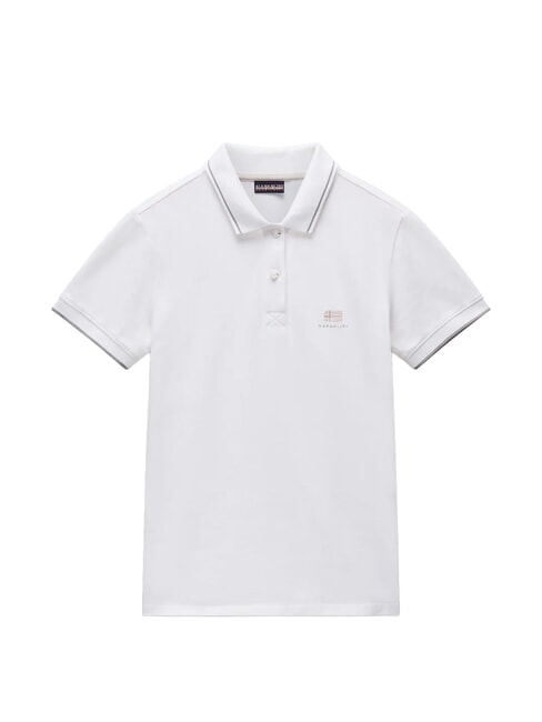 E-NINA Polo a maniche corte white heron - Polo Donna