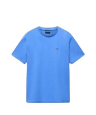 NAPAPIJRI SALIS T-Shirt in cotone ultramarine - T-shirt Uomo - 3