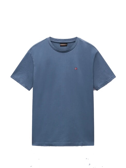 SALIS T-Shirt in cotone stormy weat - T-shirt Uomo