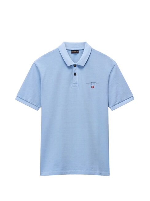 ELBAS JERSEY Polo cotone micrologo sparkly/petunia - Polo Uomo