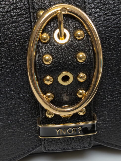 ROCKER Borsa a spalla con fibbia NERO - Borse Donna