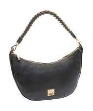 YNOT RACHEL Borsa mezzaluna grande con tracolla NERO - Borse Donna - 2