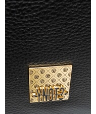 YNOT RACHEL Borsa mezzaluna grande con tracolla NERO - Borse Donna - 3