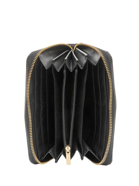 LOVERS Portafoglio grande zip around NERO - Portafogli Donna