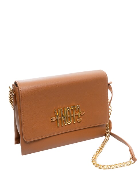 LOVERS Borsa a tracolla squadrata tan - Borse Donna