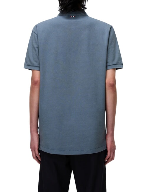 ELBAS JERSEY Polo cotone micrologo stormy weat - Polo Uomo