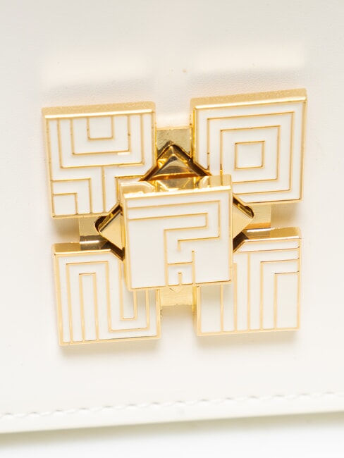 LUCY Borsa a tracolla con flap white - Borse Donna